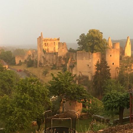 Angles-sur-lʼAnglin Chez Fred Avec Vue Sur Le Chateau מראה חיצוני תמונה